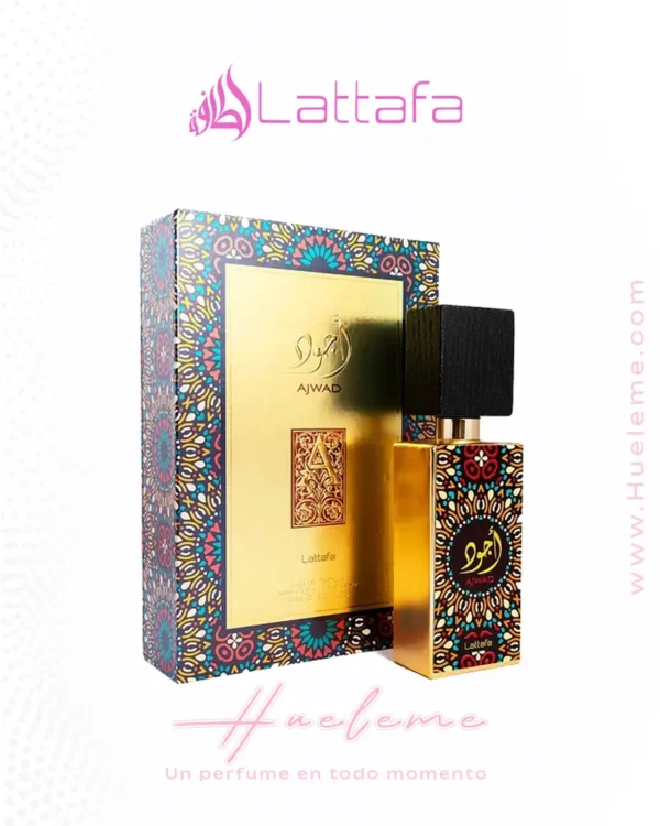 Un perfume de Rosas y Jasmin es Ajwad de Lattafa